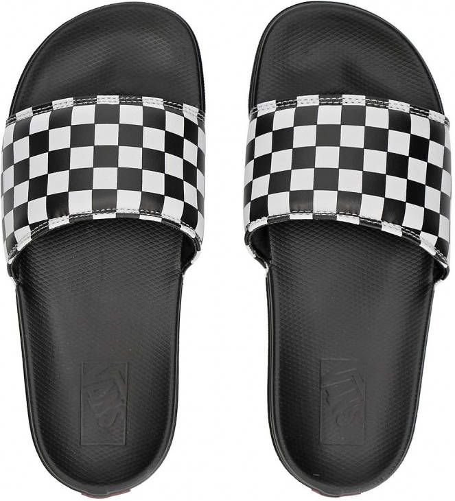 Vans Checkerboard La Costa Slide-On Sandals zwart