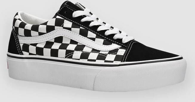 Vans Checkerboard Old Skool Platform Sneakers patroon