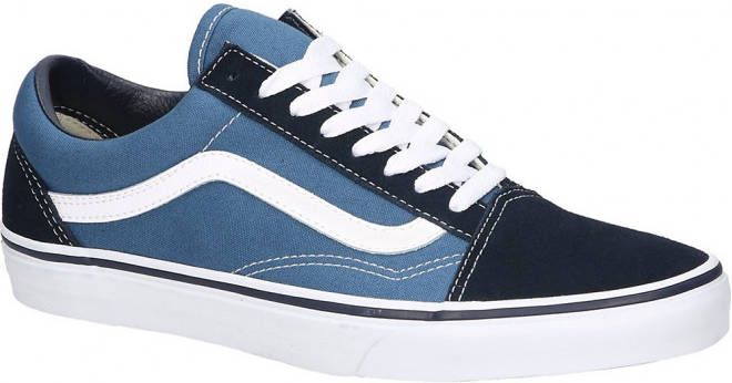 Vans Old Skool Schoenen Blue Textil Leer Foot Locker - Foto 19