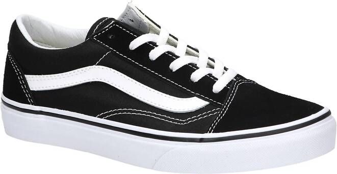 Vans Old Skool voorschools Schoenen Black Leer Textil 5 Foot Locker - Foto 15