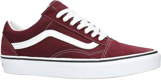 Vans Unisex Sneakers met Stoffen en Suède Bovenwerk Red - Foto 5