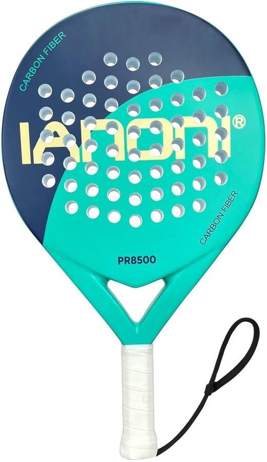 #1 IANONI Padelracket Koolstofvezel Oppervlak EVA Memory Flex Kern Padel Voor Padel Spelers Model IANP1