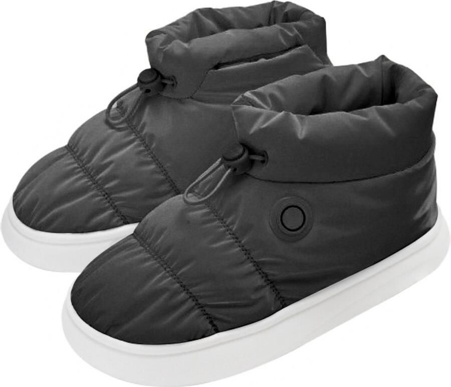 1 paar Waterafstotende Verwarmde Snowboots Zwart 3 Instelbare Temperatuurstanden Volledige Zoolverwarming Lange Warmteduur Voor Dagelijks Binnen en Buiten Gebruik