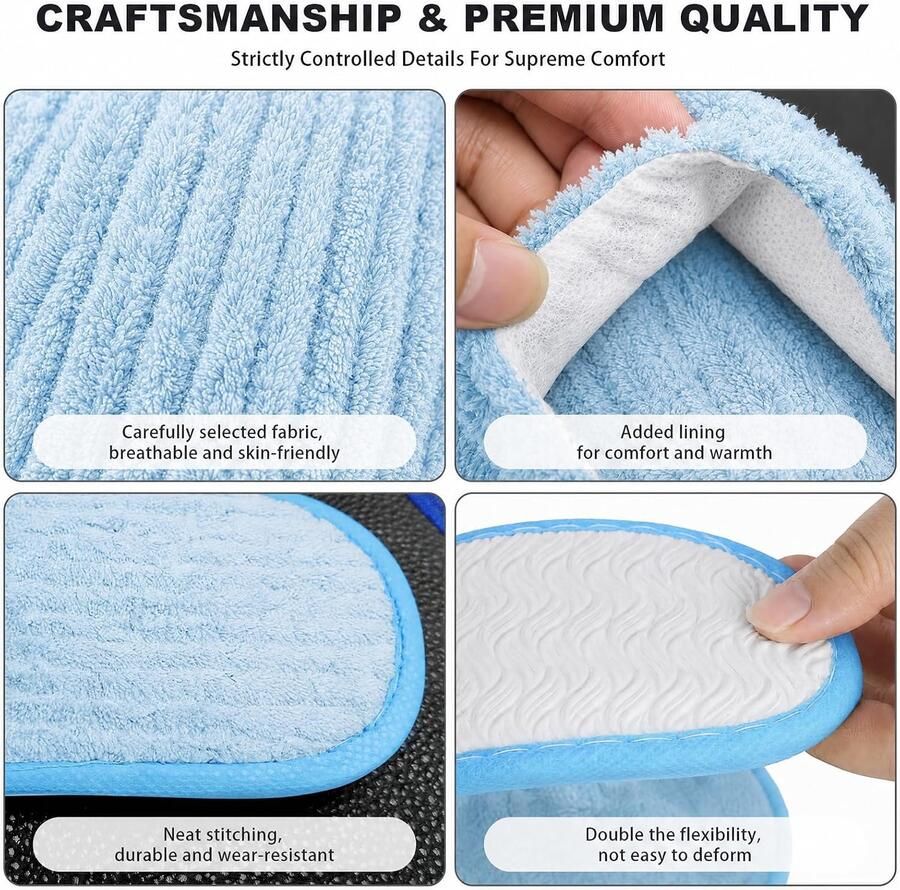 10 paar zachte slippers anti-slip voor hotel horeca en thuis multicolour