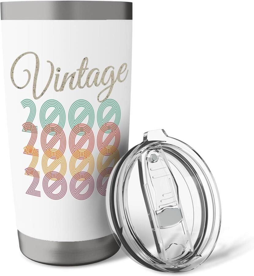 2000 ml Thermosbeker dubbelwandig roestvrij staal