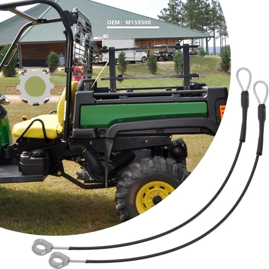 2x Achterklep kabel M159508 compatibel met John Deere Gator