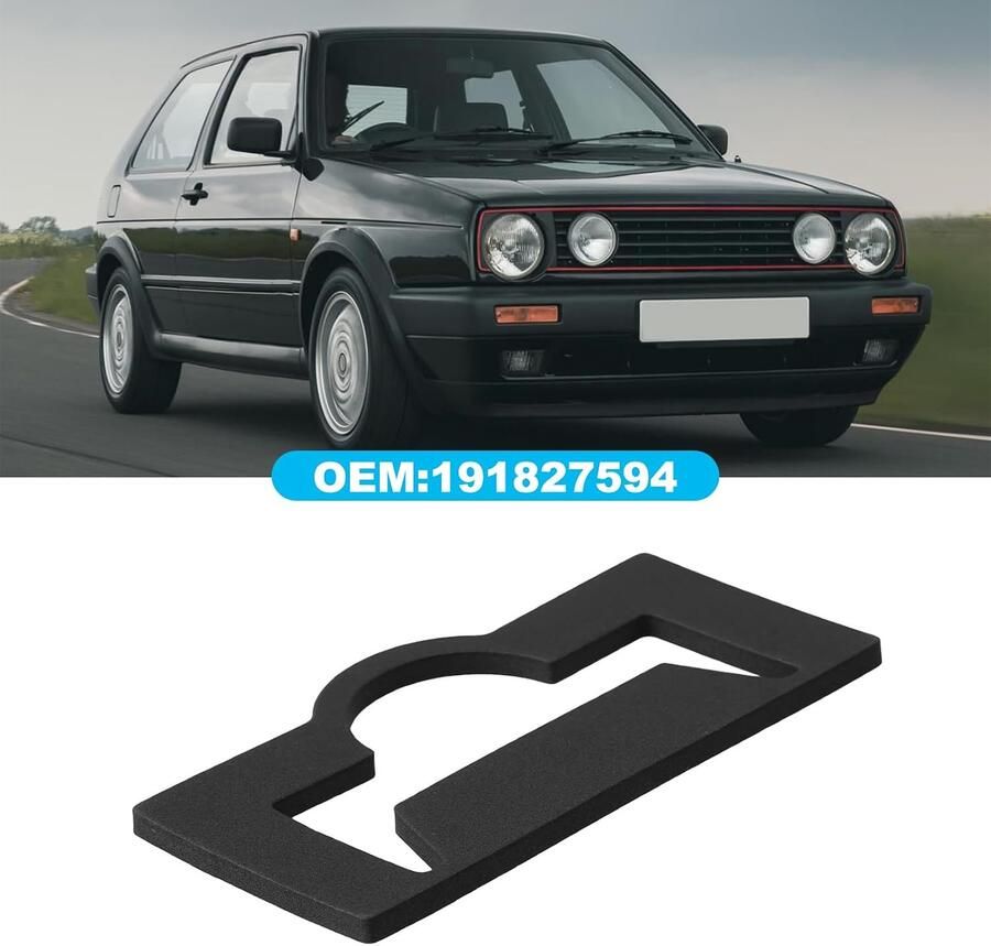 2x kofferbak slot afdichting voor Golf MK2 1983