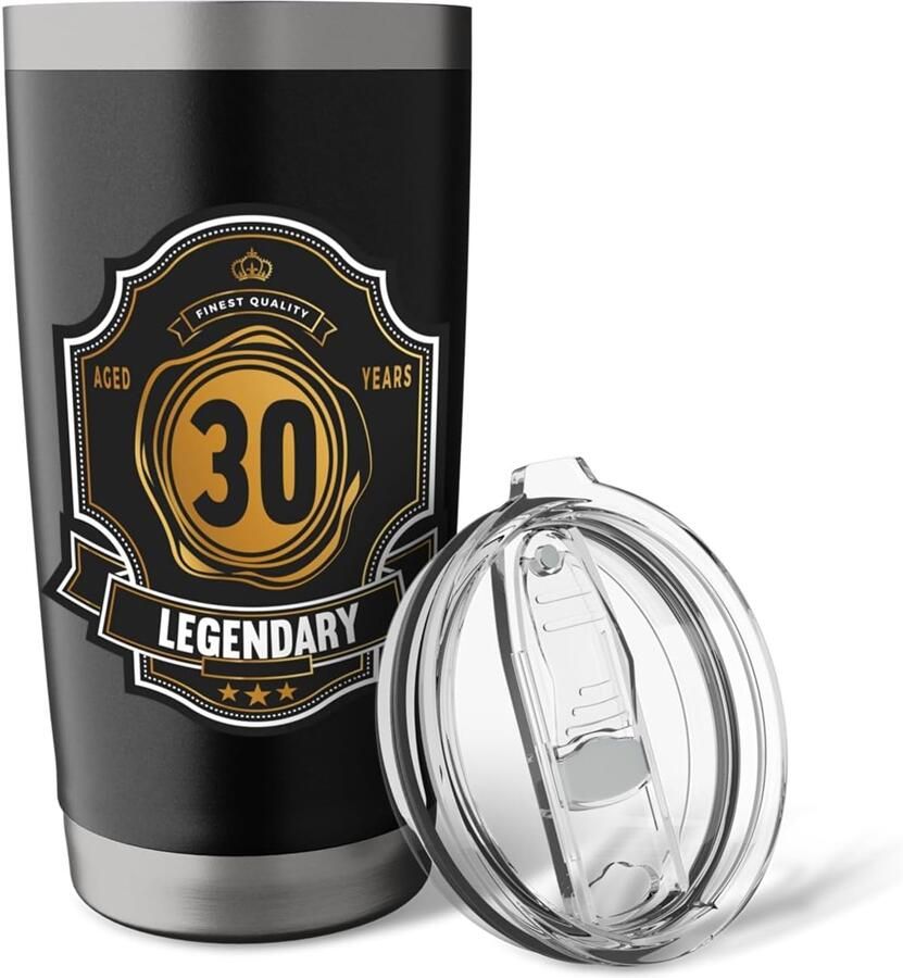 30e verjaardag whiskey thermobeker