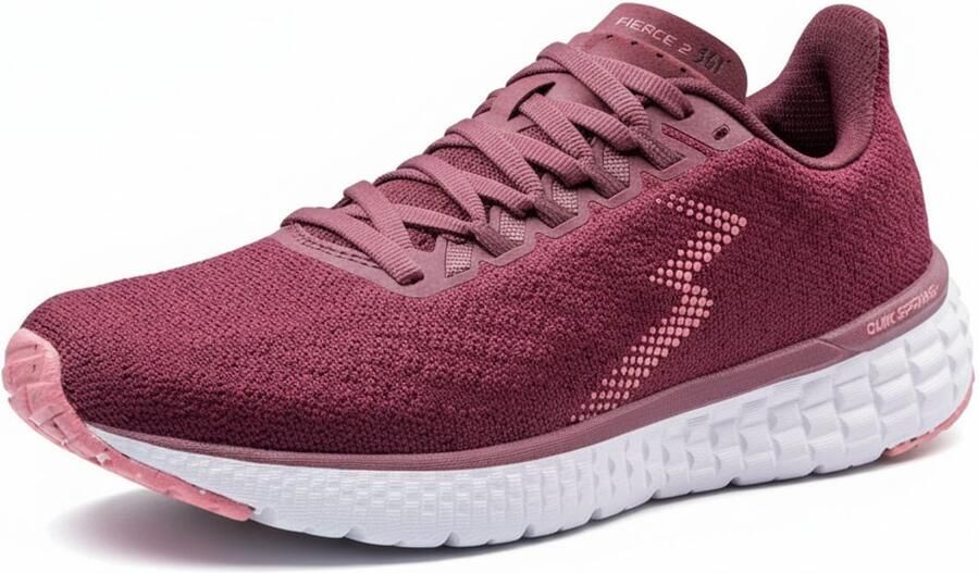 361° 361 Fierce 2 Dames sportschoenen Fitness Gymschoenen Bordeaux Roze Ortholite zool