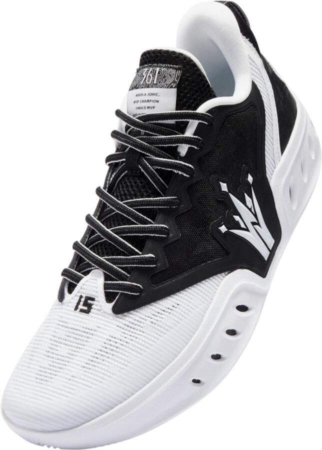 361 Shuffle 2 wit zwart basketschoenen heren ( ) (W572621101-4-B20B55)