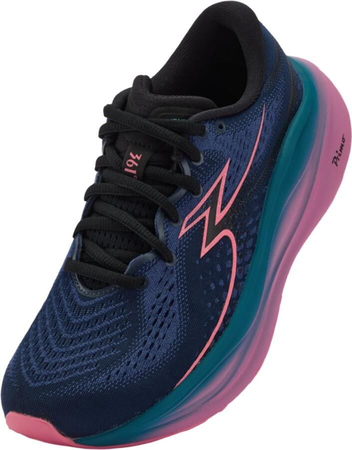 361 Vent blauw roze hardloopschoenen dames (Y2661-7027)