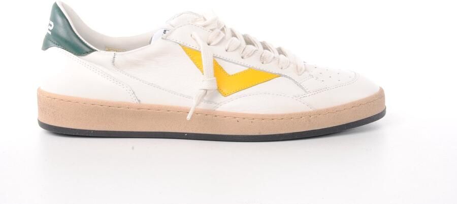4B12 heren sneaker Play new wit geel