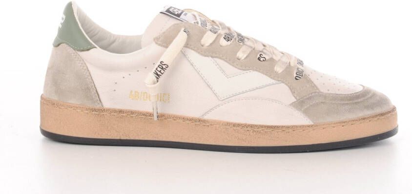 4B12 snaker Play new beige wit groen
