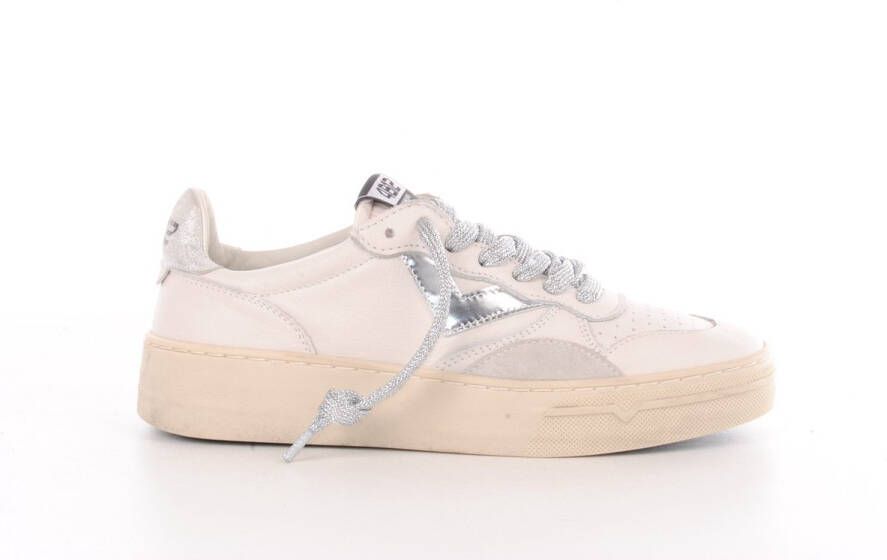 4B12 sneaker Hyper wit en zilver