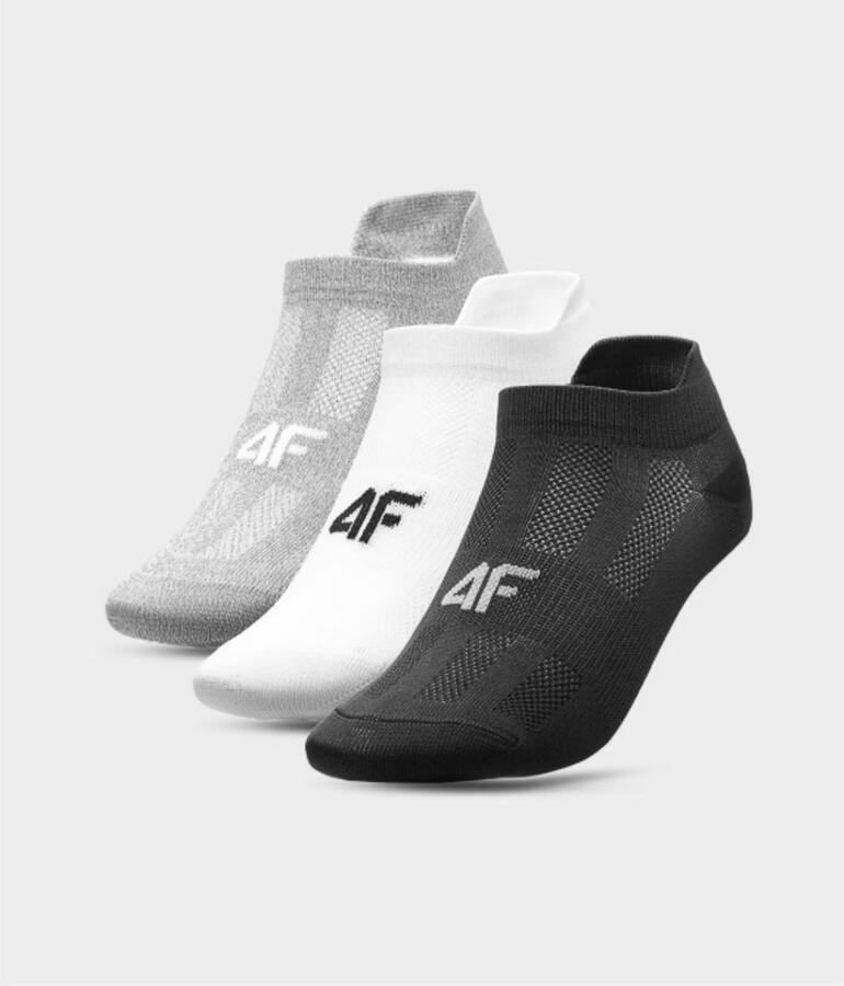 4F Dames Casual Enkelsokken Set van 3 )