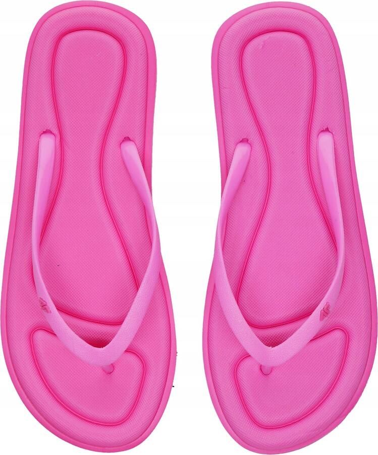 4F Dames Slippers Flip-flops Zwembad Zomer Strand Fuchsia