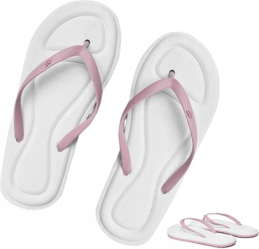 4F Dames Slippers Wit Comfortabel Licht Zomer