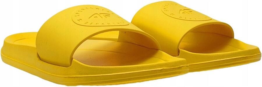 4F Dames Slippers Zwembad Geel