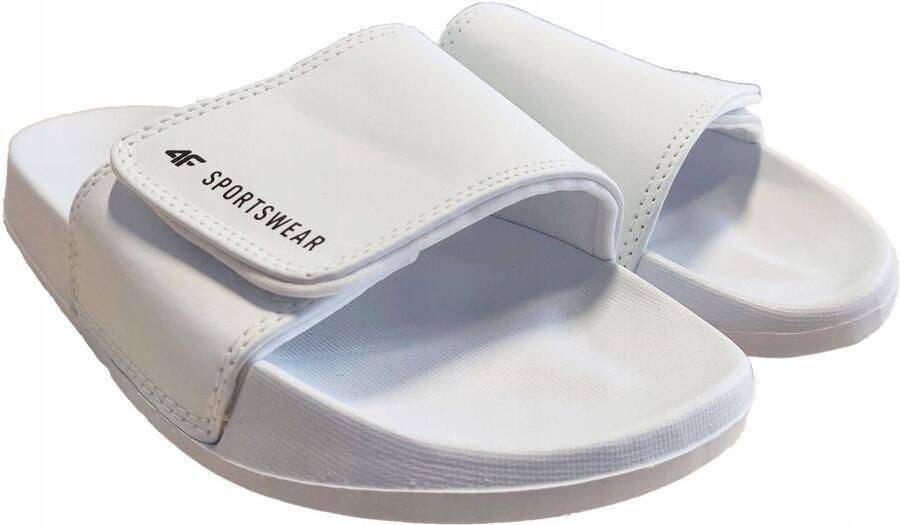 4F Dames Slippers Zwembad Wit