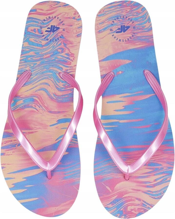 4F Dames Teenslippers Lichtgewicht Zomer Strand Zwembad Vakantie