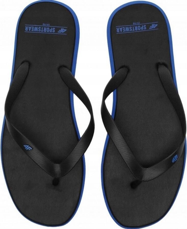 4F Heren Slippers Blauw Comfort & Grip
