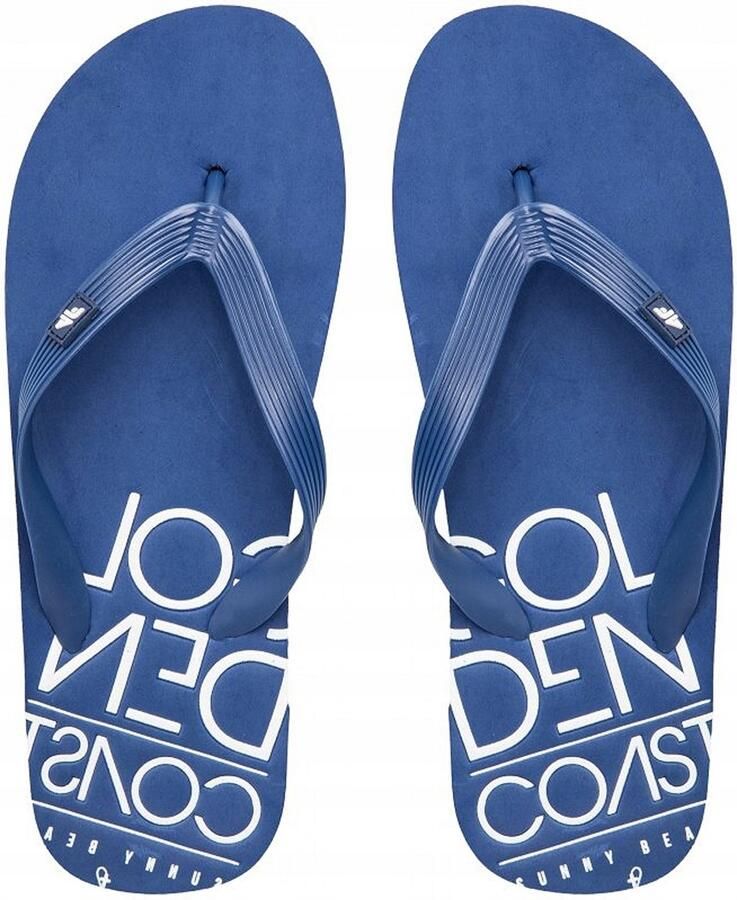 4F Heren Slippers Blauw