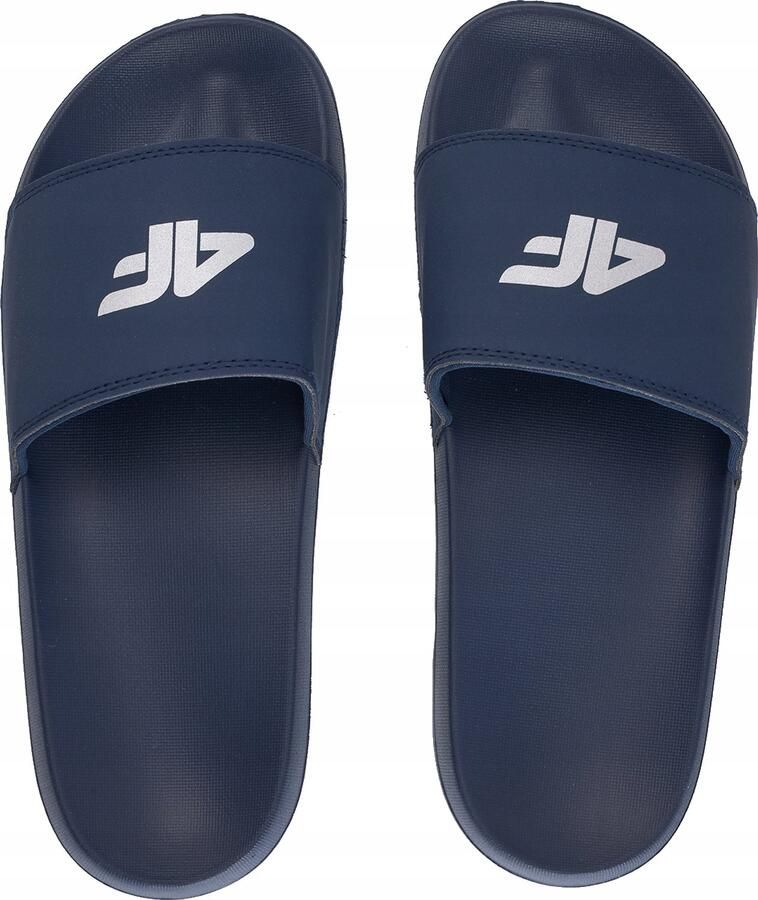 4F Heren Slippers Blauw Comfort voor Strand & Zwembad