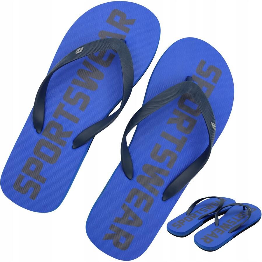 4F Heren Slippers Klompjes Blauw EVA Lichtgewicht
