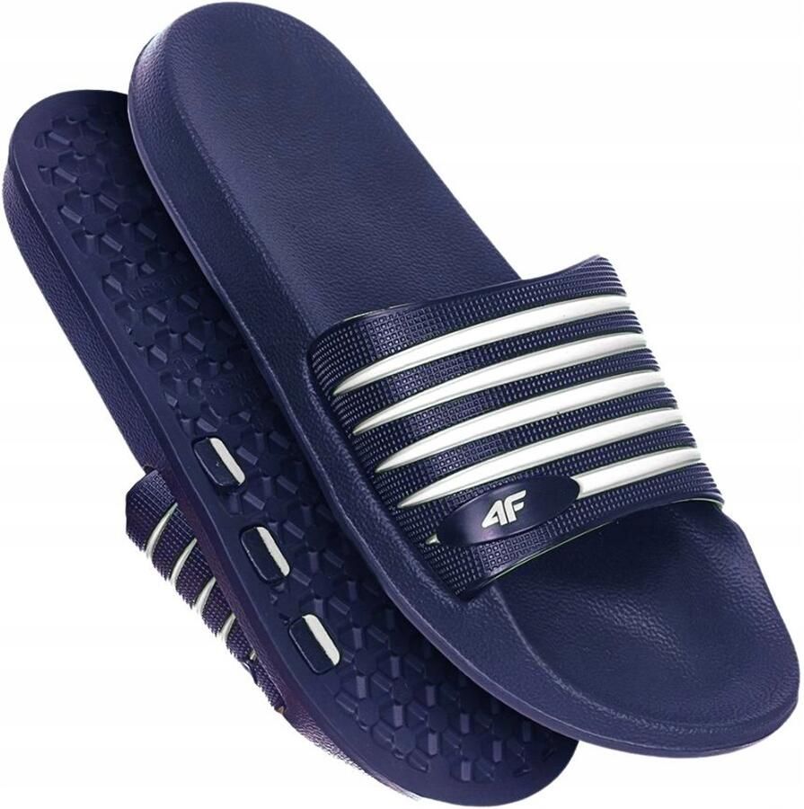 4F Herenslippers Sport Zwembad Zomer Comfortabel Lichtgewicht EVA Blauw