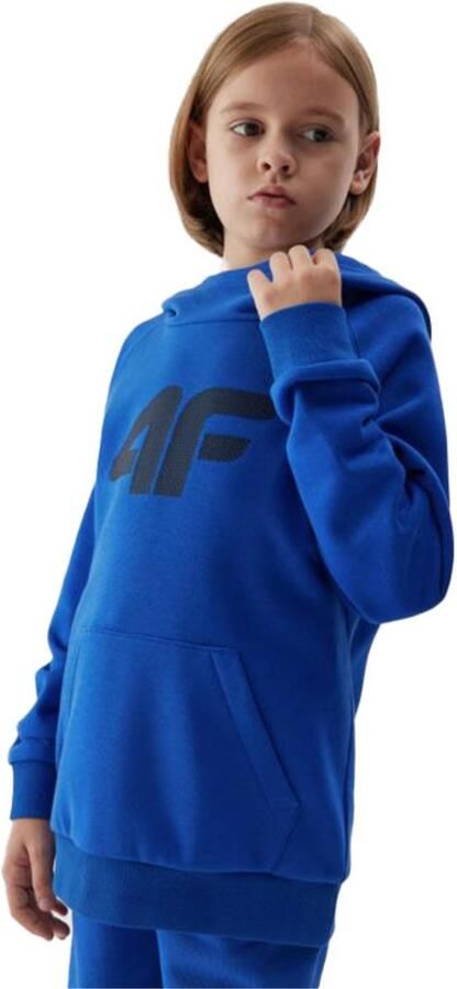 4F Kobaltblauwe Kinderen Hoodie
