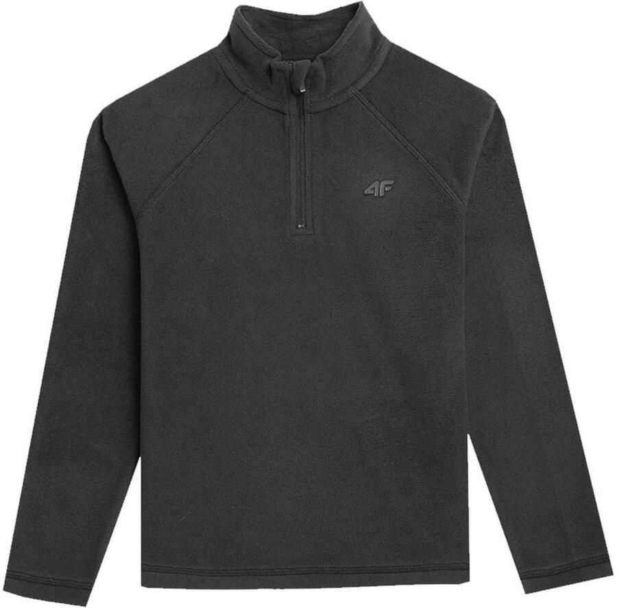 4F Kinderen Thermoactieve Fleece Ondershirt Zwart Hoogwaardig Polyester Warm Technologie voor Optimaal Comfort & Bewegingsvrijheid Ideaal voor Actieve Uitjes en Sportavonturen