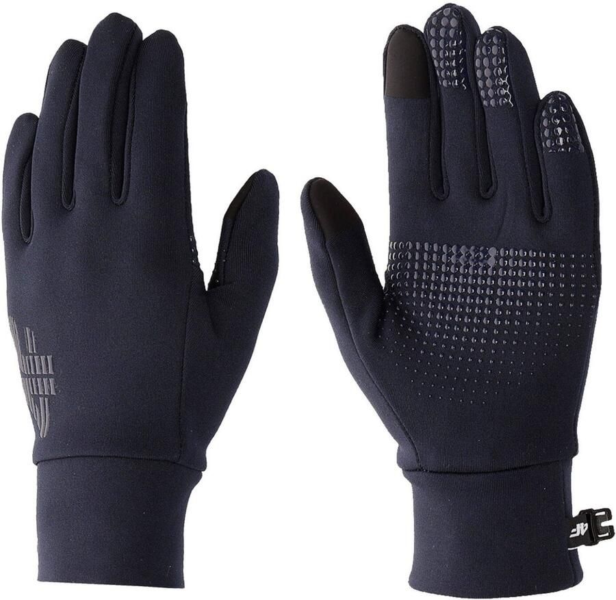 4F Kinderhandschoenen met Touch Screen Functie Comfort en Veiligheid in Maat L XL Blauw