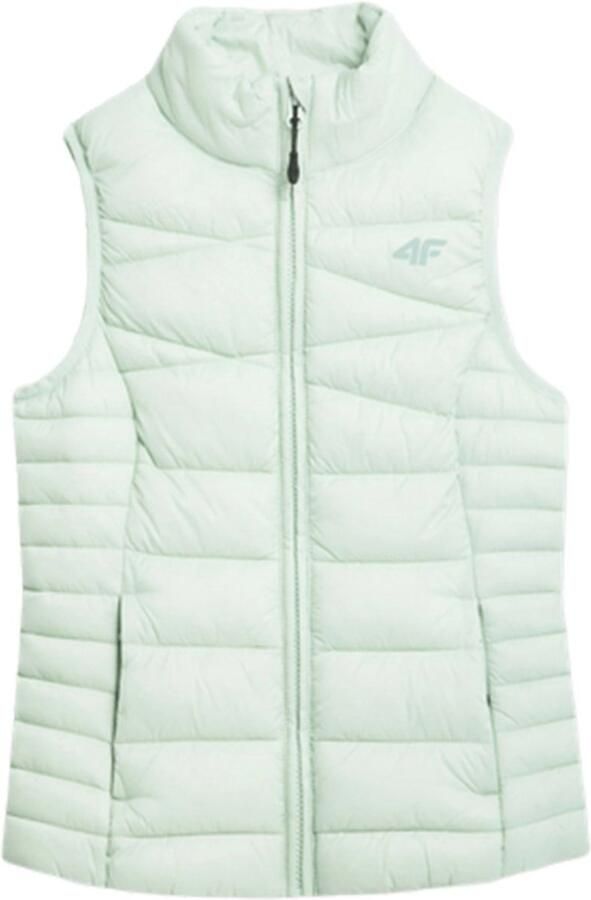 4F Kinder Mouwloze Puff Bodywarmer Mint Comfort & Warmte voor Avonturiers