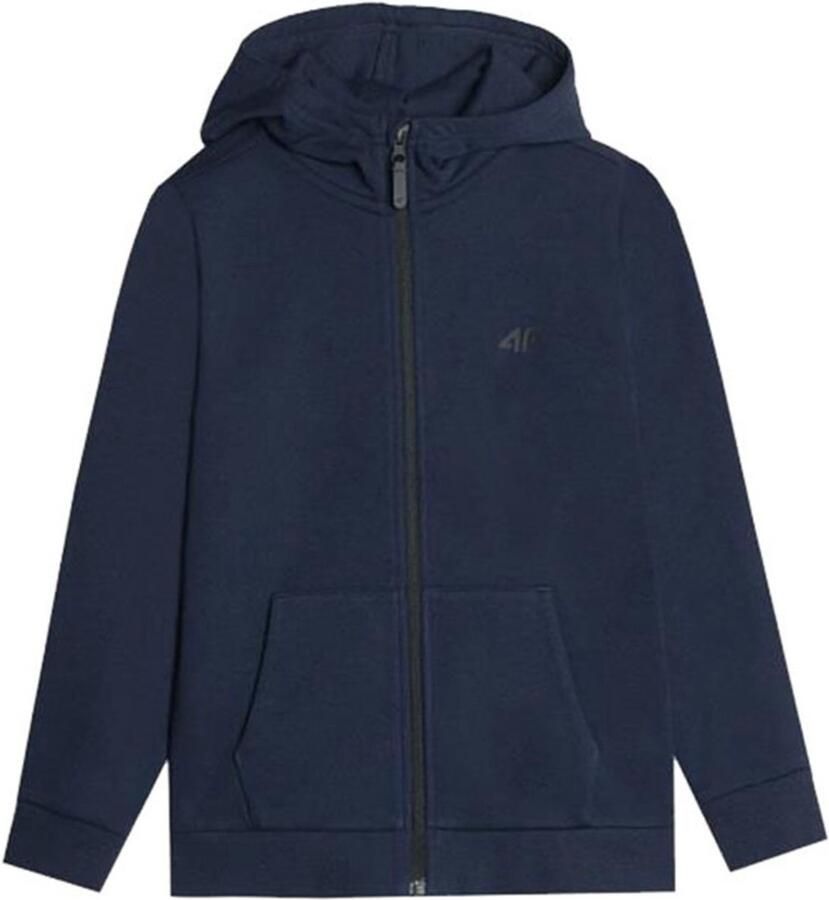 4F Jongensvest met Rits Marineblauw Stijlvol Comfortabel & Duurzaam