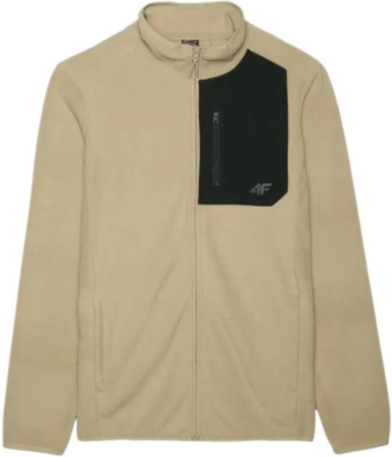 4F POLAR M250 Heren Fleece XL Olijfgroen Comfortabele en Stijlvolle Bovenkleding voor Koude Weersomstandigheden