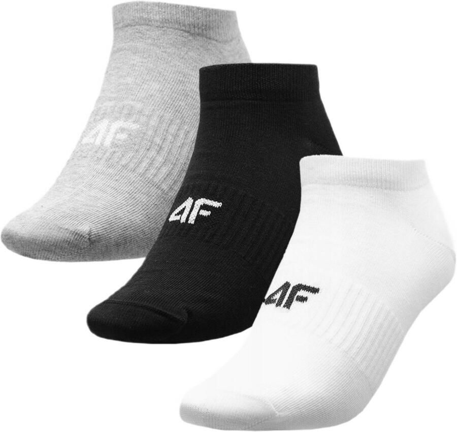 4F Unisex Sokkenset van 3 Paar Ade d Katoen Multicolor