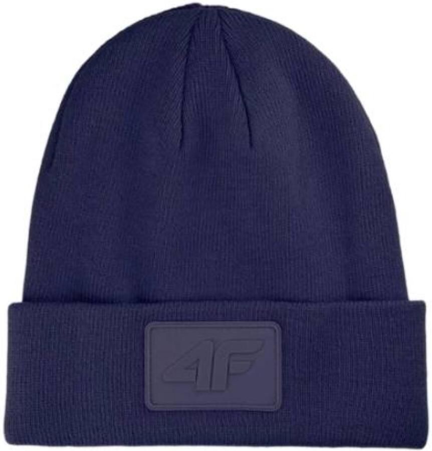 4F Unisex Wintermuts U433 Blauw Eén Maat Moderne en functionele bescherming tegen kou