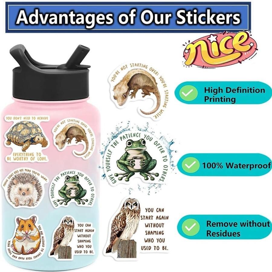 50 inspirerende stickers voor auto laptop telefoon gitaar skateboard motor fiets