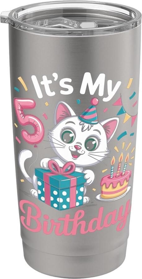 5e verjaardag kattenfeest beker