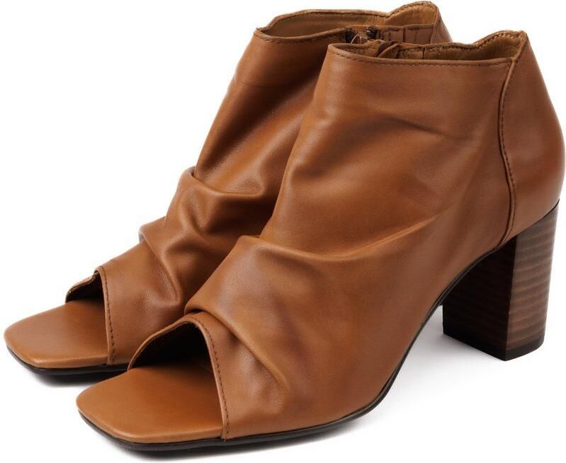 5pm DAPHNE Sandaal met hak Leder Cognac