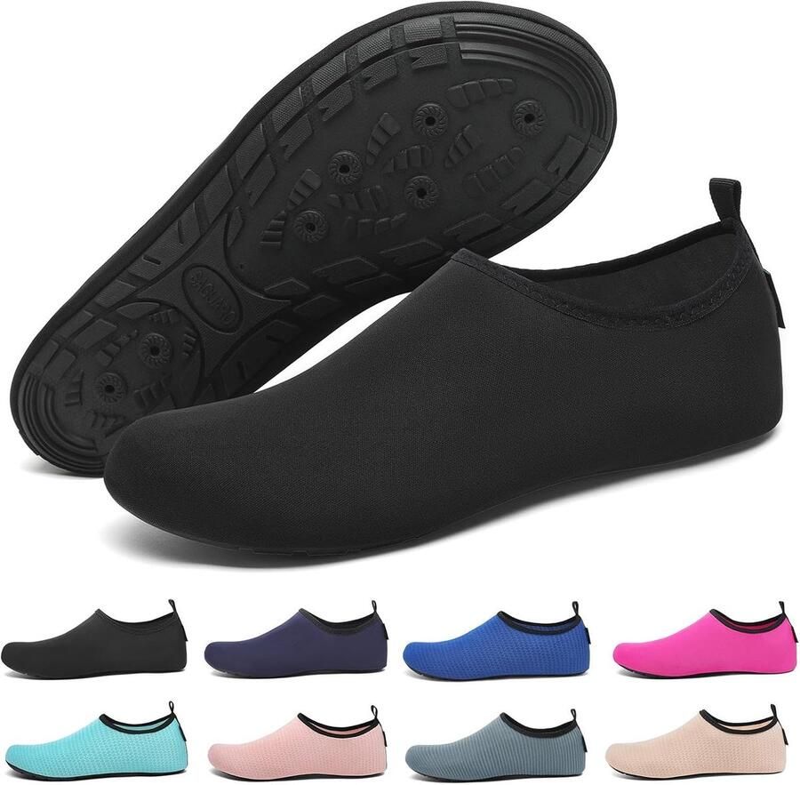 7 drainagegaten sneldrogend antislip badschoenen voor en