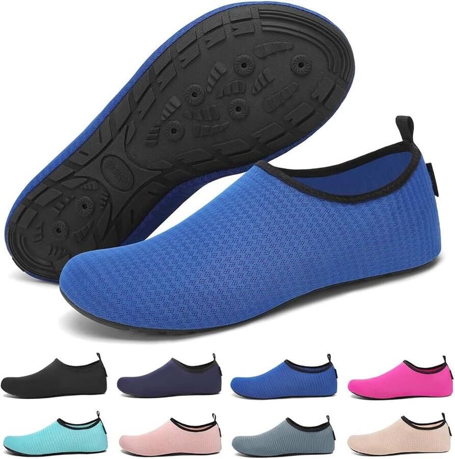 7 drainagegaten sneldrogend antislip badschoenen voor en