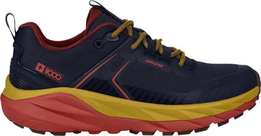 +8000 Terkan Low Trailschoenen Blauw Man