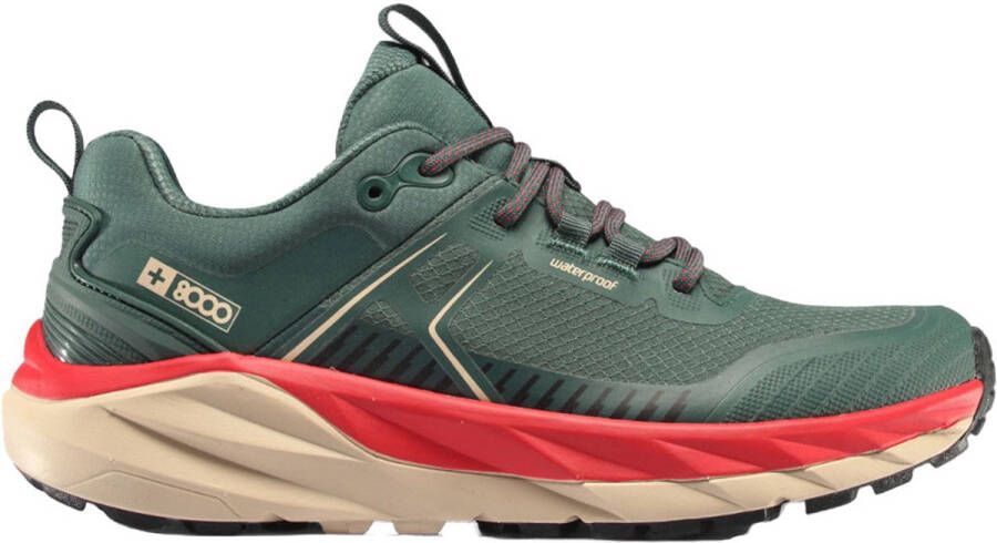 +8000 Terkan Low Trailschoenen Groen Man