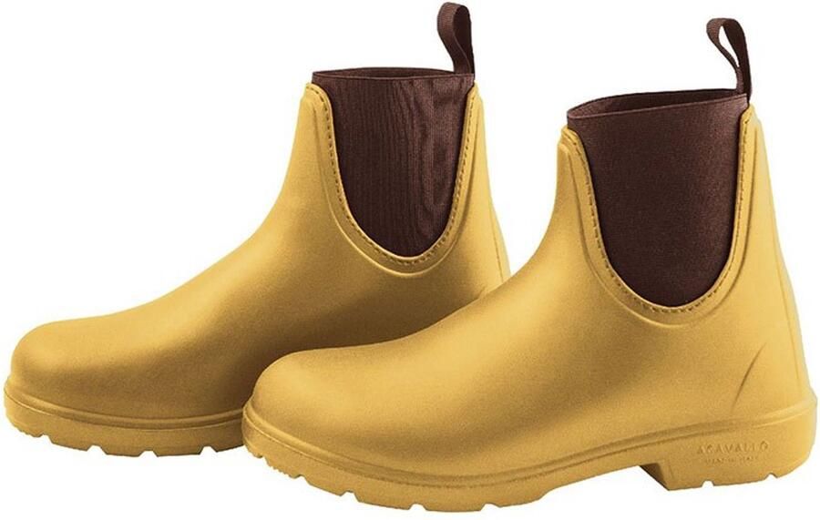 A Cavallo Acavallo Piuma Featherlight Rijlaarzen Geel