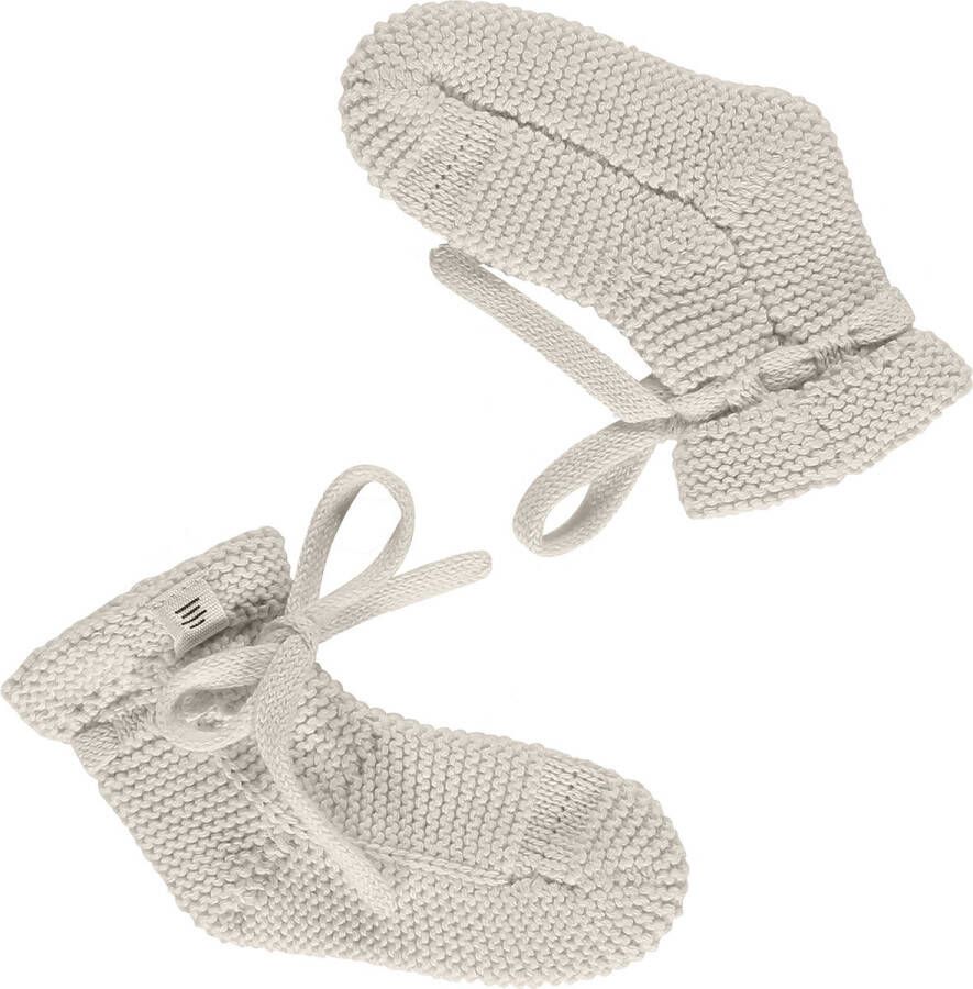 A Tiny Story Knit Sloffen Ivory
