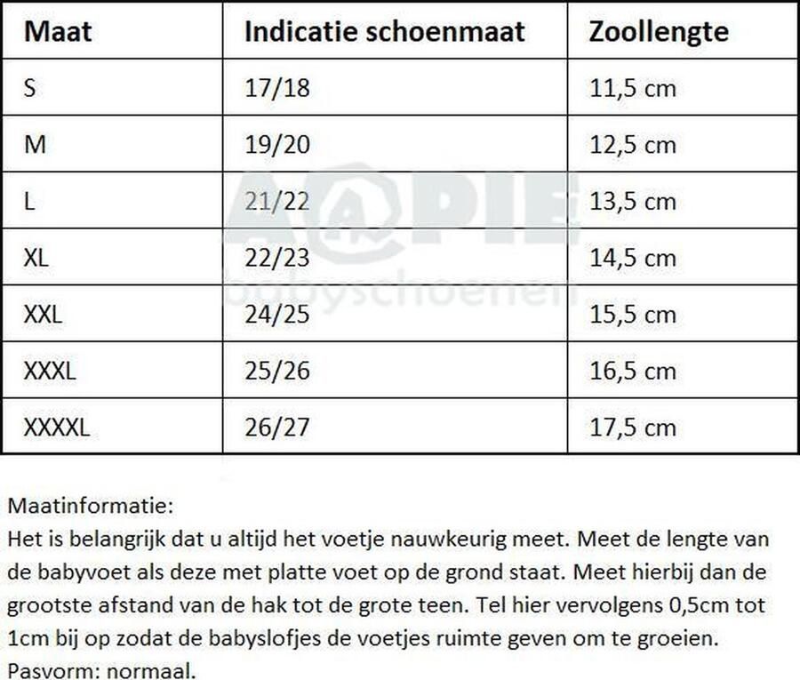 Aapie leren babyslofjes Artic Miami gevoerd wit blauw roze antislip maat XL - Foto 2