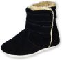 Aapie leren babyslofjes Winterboot Calgary laarsjes gevoerd antislip zwart maat XL - Thumbnail 1