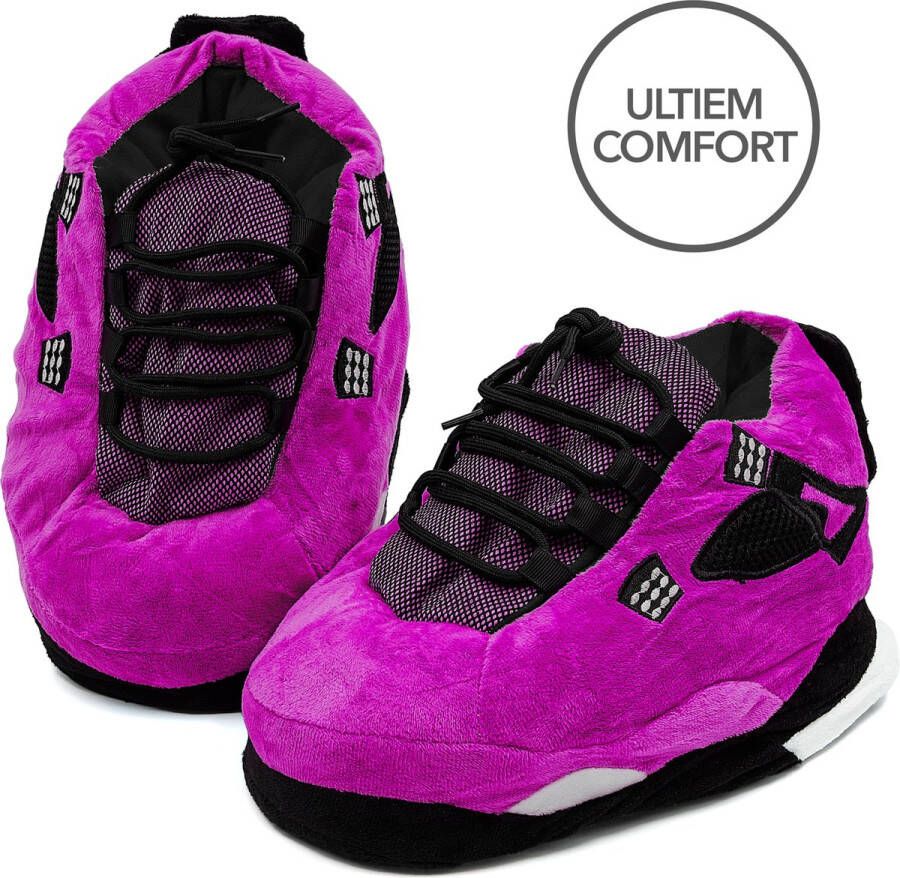 AC EasyWay OP=OP Sneaker Sloffen Paars Retro One Size Jordan Stijl Yeezy Stijl Sloffen Pantoffels