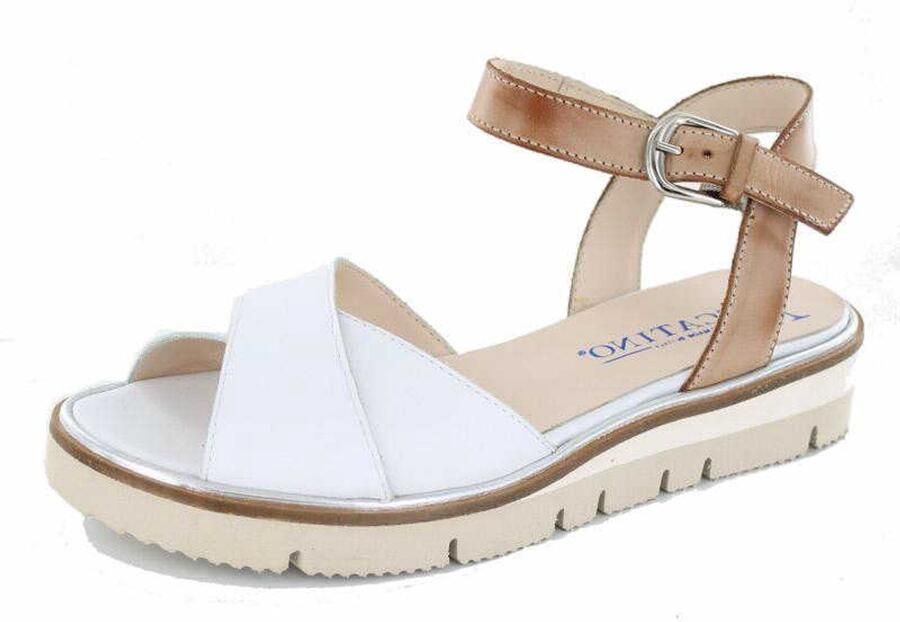 Accatino A341 dames sandalen wit - Foto 1